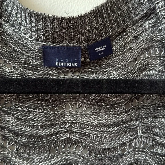 Grey Cardigan sweater size small - Picture 3 of 10